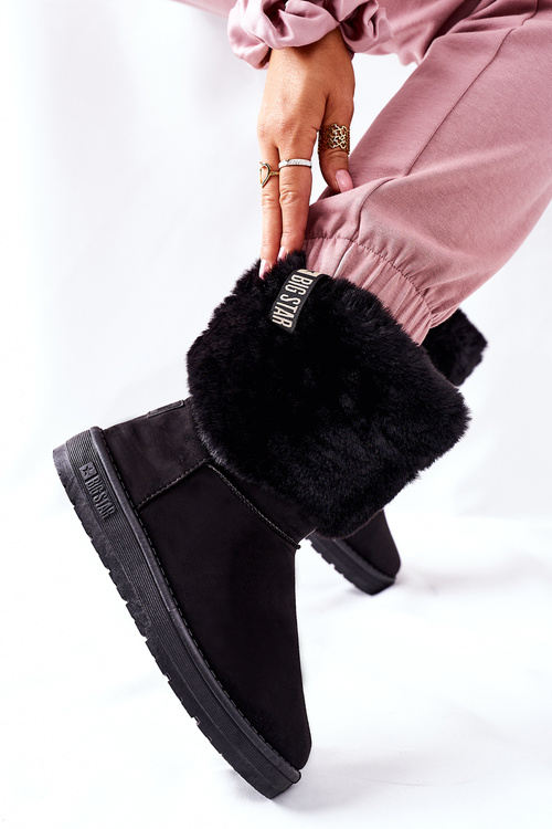 Dámske snehové topánky Big Star II274123 Čierna