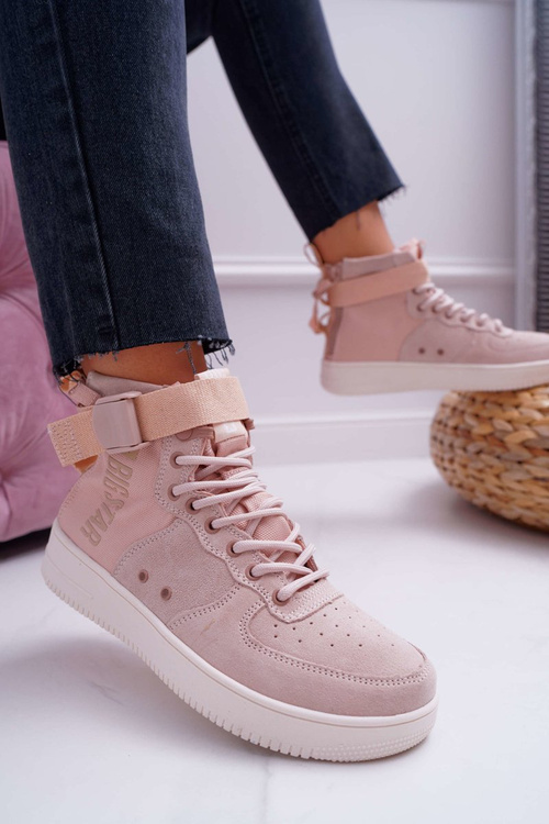 Dámská Obuv Sneakers růžové Big Star EE274658
