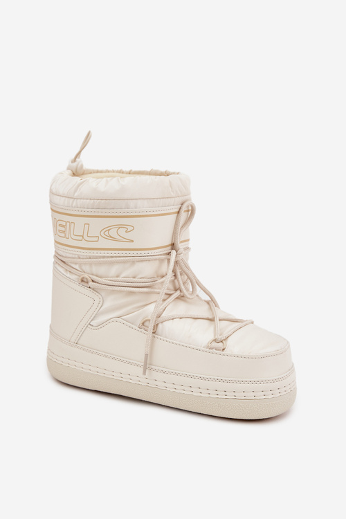 Dámske snehové čižmy s šnúrkami O'NEILL LISA WOMEN HIGH 90253012.99Z Biele