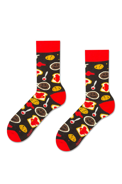 Sada ponožiek Zooksy zmes raňajky 2 páry