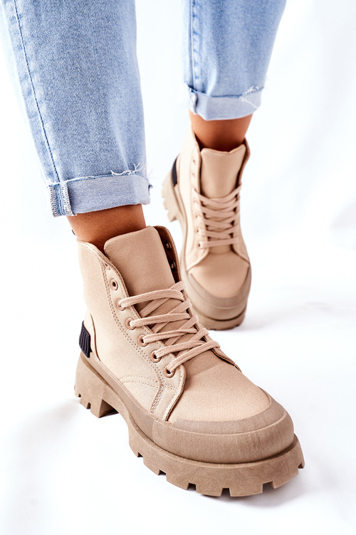 Dámské Kotníkové Boty Khaki Any One