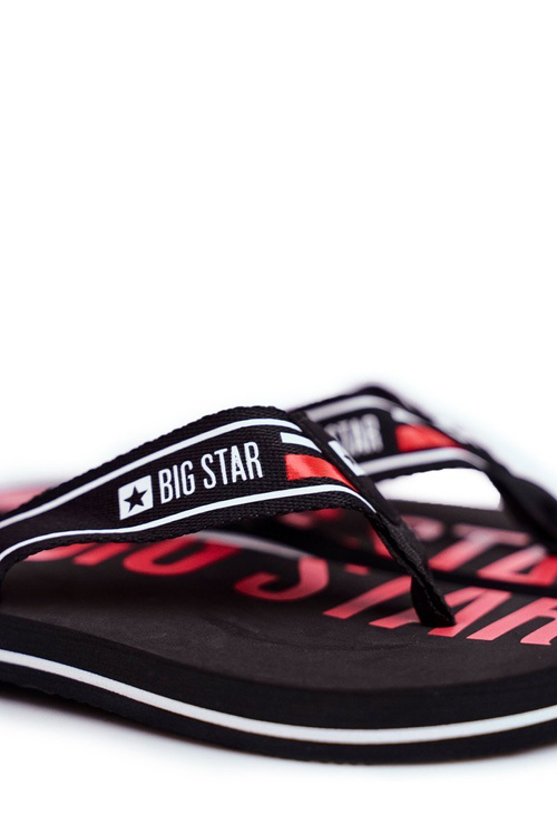 Pánske žabky Big Star Black FF274A450