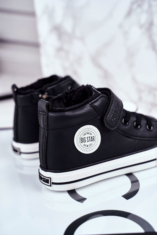 Dětské Zateplené Tenisky Big Star GG374035 Černé