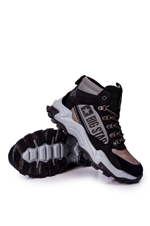 Pánské Trekové Boty Big Star II174203 Černošedá