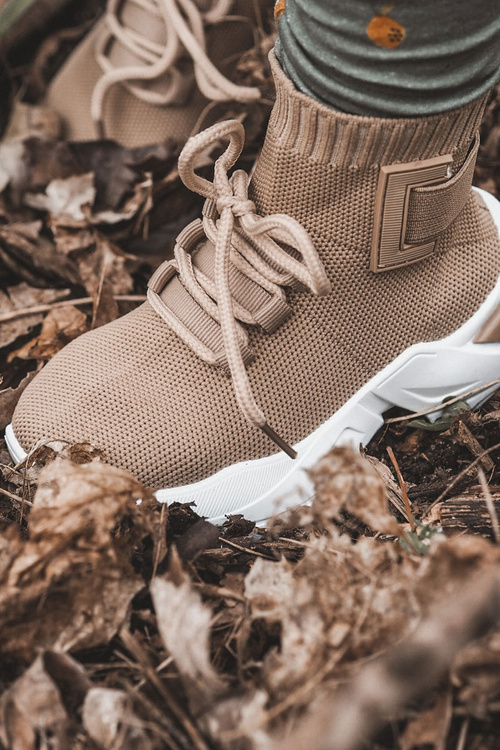 Detské športové topánky Vysoké ponožky Nicke