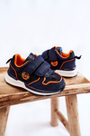 Detské športové topánky pamäť pamäťový penový systém Big Star KK374183 NAVY BLUE