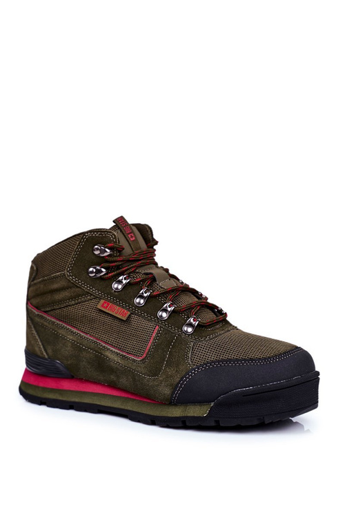 Pánske turistické topánky Big Star Outdoor Khaki GG174200