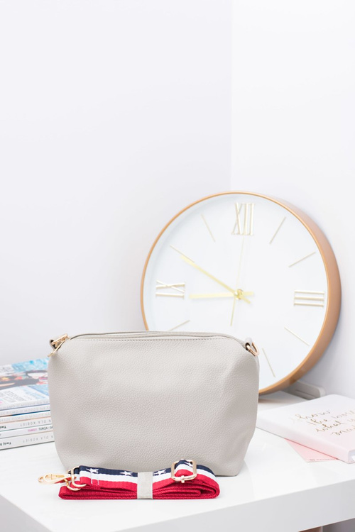 Grey Women's A4 Shoulder Bag