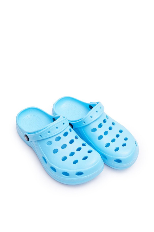 Dámska modrá pena papuče Eva