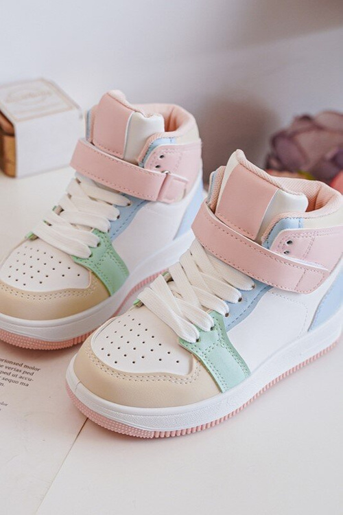 Vysoké detské športové topánky Multicolor Teredite