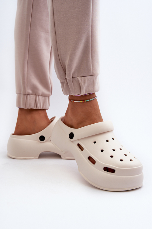 Dámské pěnové žabky bílé Ilariana