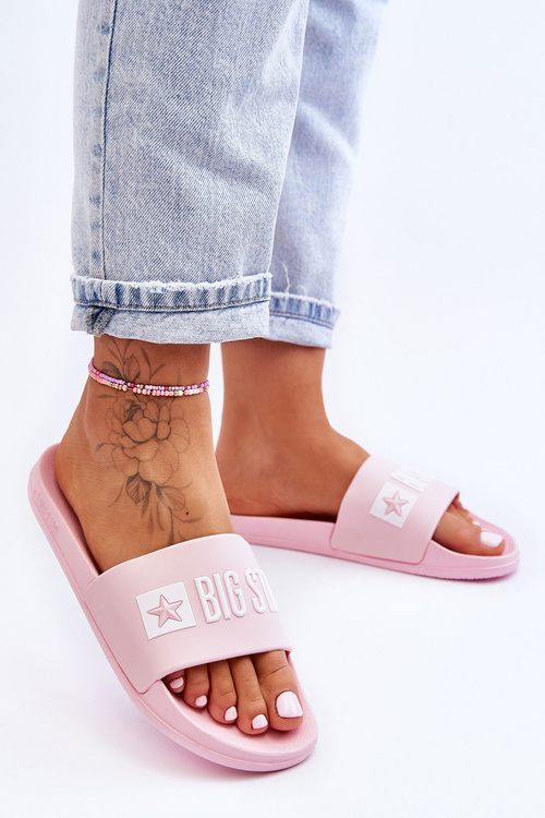 Dámske papuče veľká hviezda ff274a201 ružová