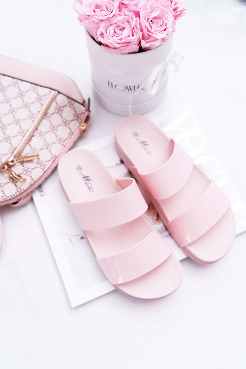 Dámské žabky růžové Viane