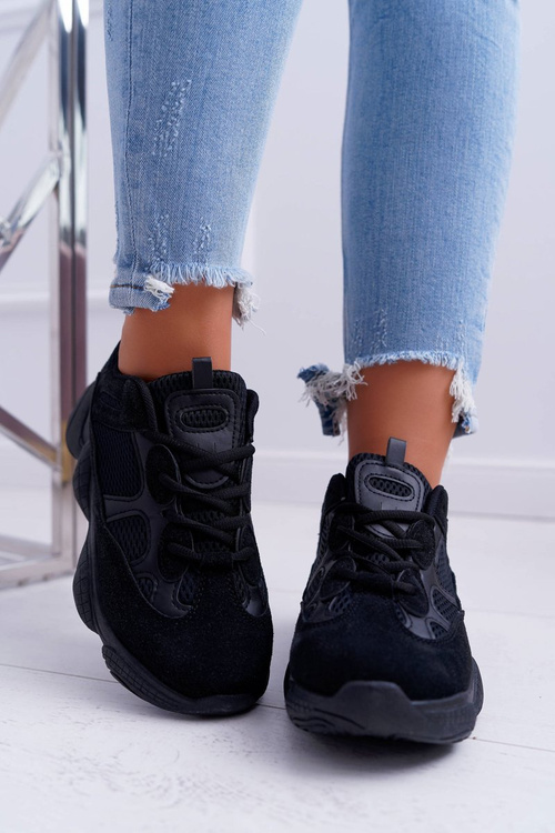 Dámská Sportovní Obuv Prodyšná Látka Černé Thai