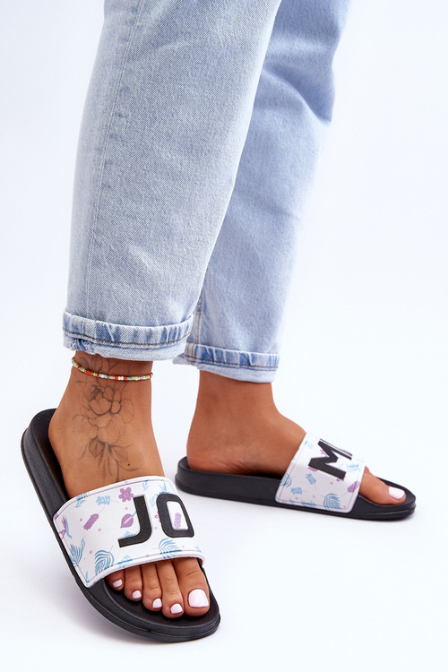 Klasické dámské skluzavky Černé Jomix