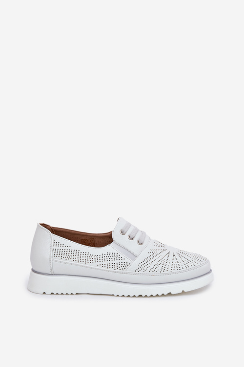 Dámske Slip-On Topánky Biele Azethia