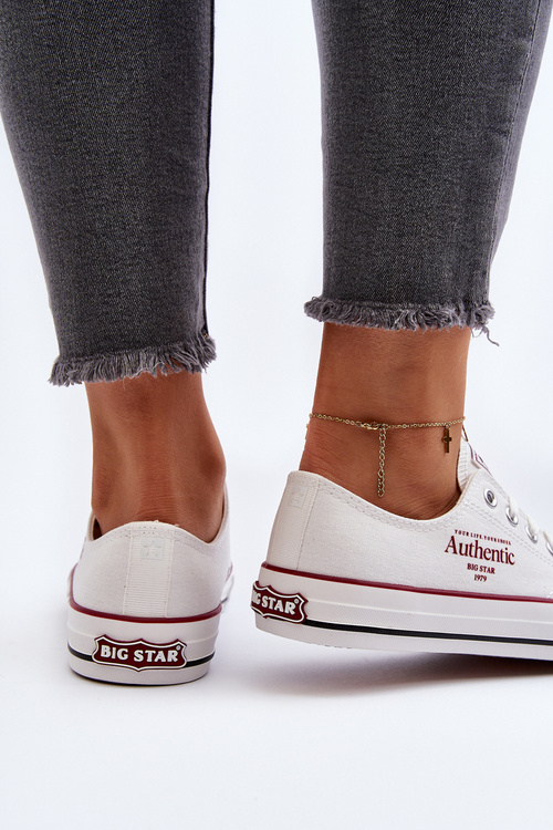 Dámske tenisky Big Star NN274235 Biele