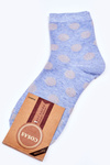 Dámske bavlnené bavlnené ponožky cosas modrá