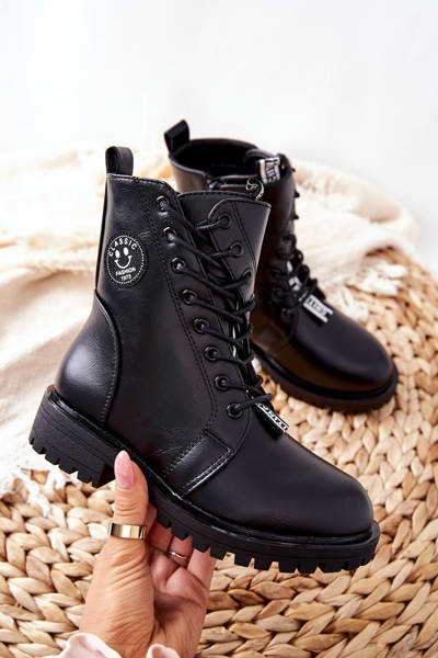 Izolované topánky pre deti čierna Rosalie