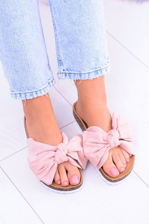 Vices dámske ružové papuče na Cork Nina