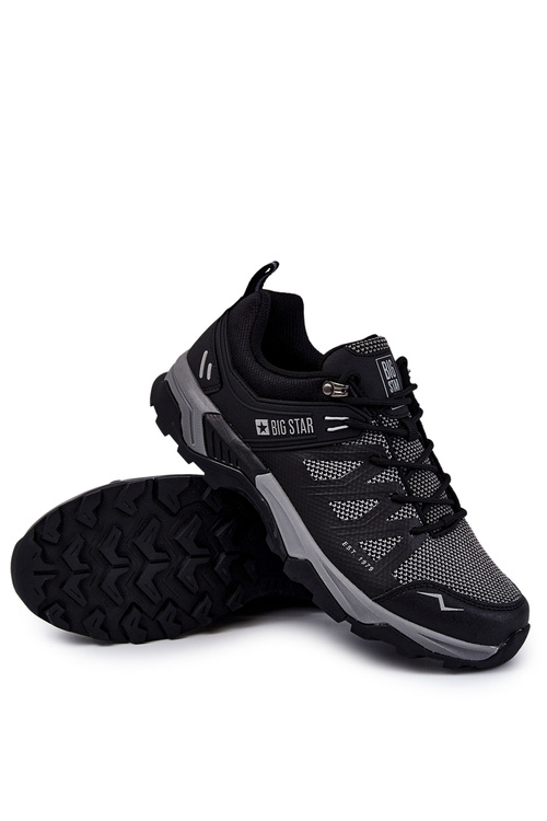 Pánska športová topánka Pamäť pena Veľká hviezda KK174105 čierna