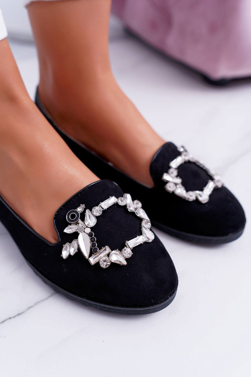 Černá dámská balerína severský Negro