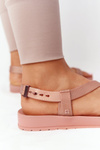 Voňavé Gumové Sandály Eco Friendly ZAXY HH285167 Nude