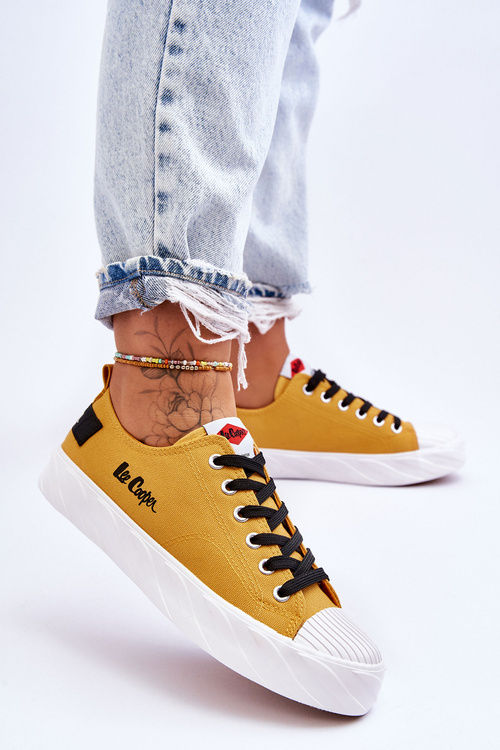 Dámské tenisky Lee Cooper LCW-23-44-1649L žluté