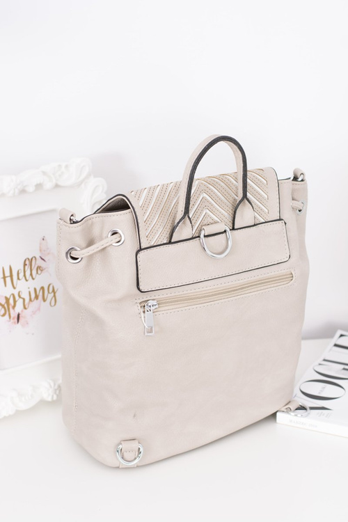 Dámská šedá kabelka