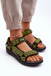 Dámské sandály Lee Cooper LCW-23-34-2609 Limetkové