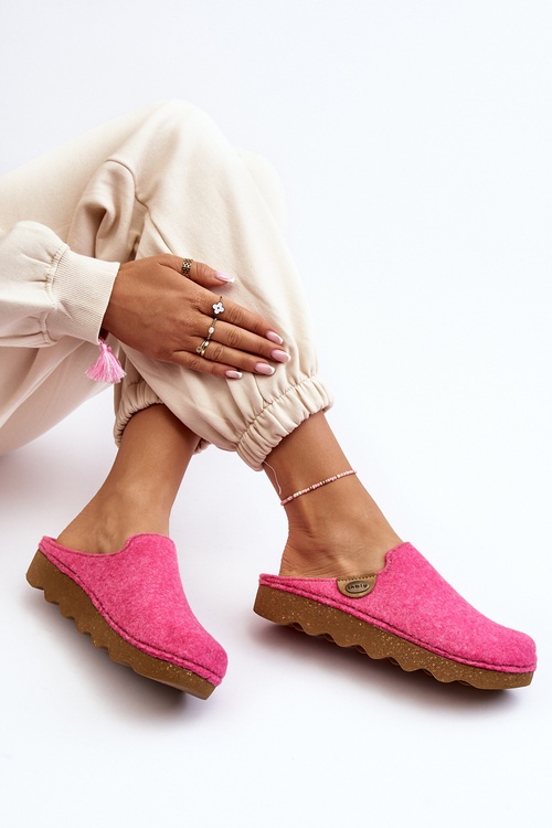 Domáce topánky pre ženy preventívne inblu dk000011 fuchsia