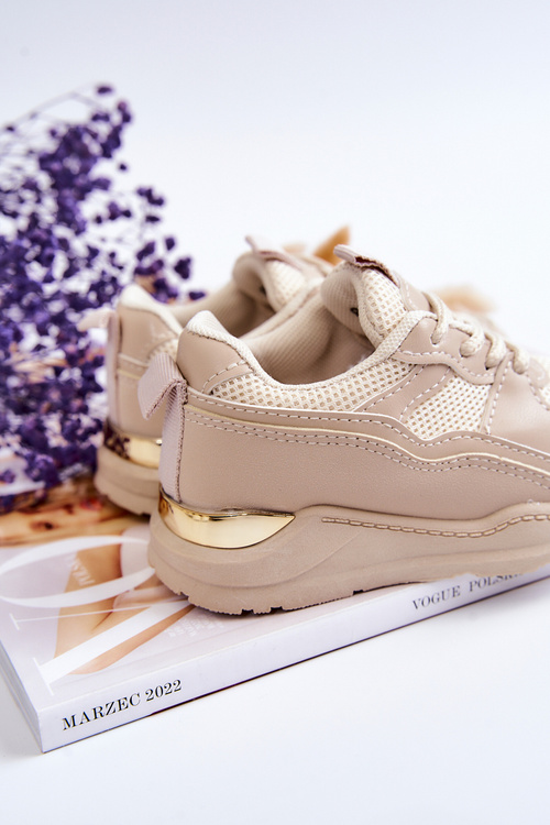 Dětská sportovní obuv Tenisky Béžová Kizzie