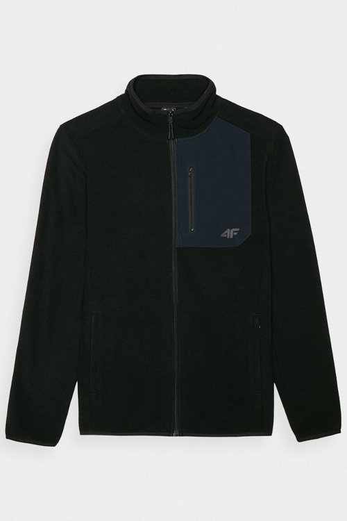 Pánský Polar S Kapucí Regular 4F Černý 4FWMM00TFLEM290-20S