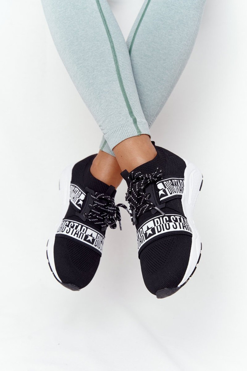 Dámské Tenisky Memory Foam Big Star HH274359 Černé