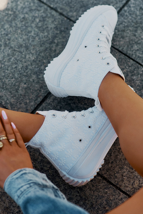 Vysoké Dámské Tenisky Lee Cooper LCW-25-31-3461L Bílé