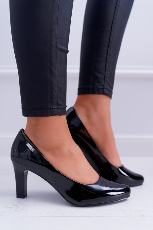 Dámske pumpy Sergio Leone čierne maľované orsola