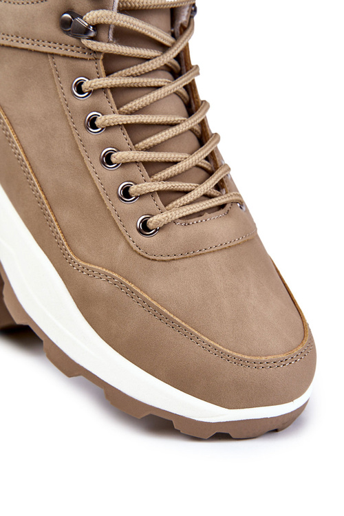 Pánske izolované turistické topánky béžové hostitelia Otto