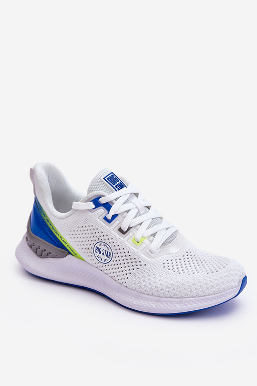 Pánské pohodlné tenisky Memory Foam Big Star LL174102 Bílá