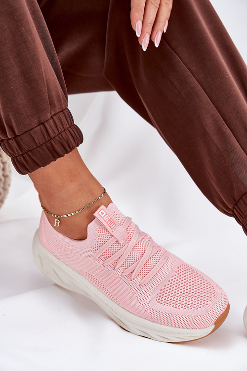 Pohodlné Dámske Športové Topánky Big Star RR274A131 HI-POLY SYSTEM Rúžové