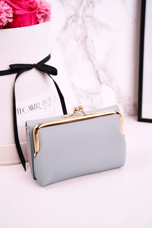 Střední Dámská Peněženka Se Zapínáním Na Háček MILANO Modrá