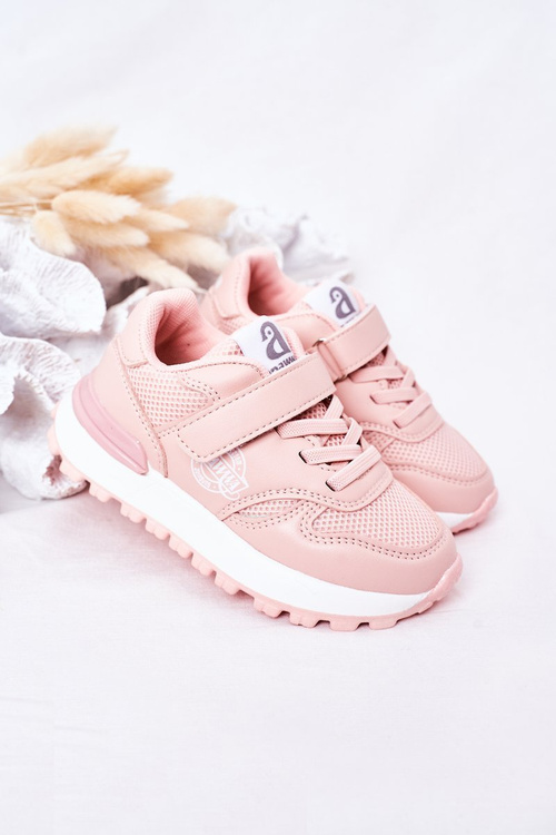 Detské športové topánky Ružový skatepark