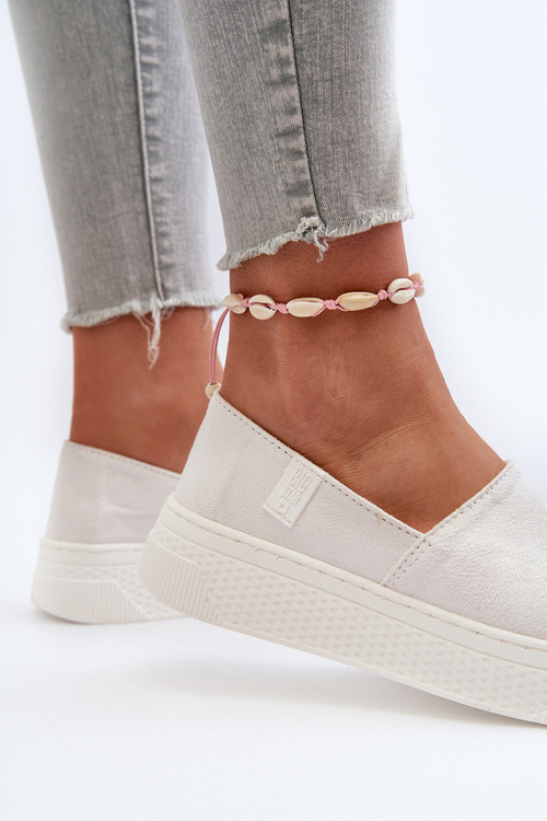 Dámske tenisky na platforme NN276006 s pamäťovým penovým systémom Biela