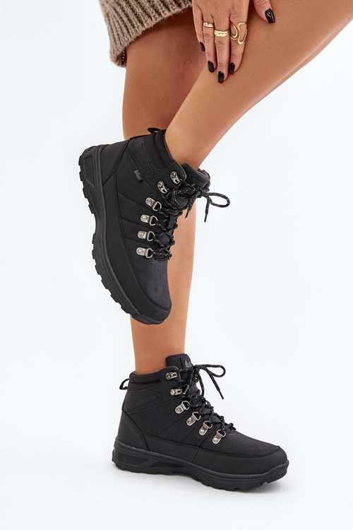 Zateplené Pánské Trekingové Boty Černé Lee Cooper LCJ-24-03-3034M