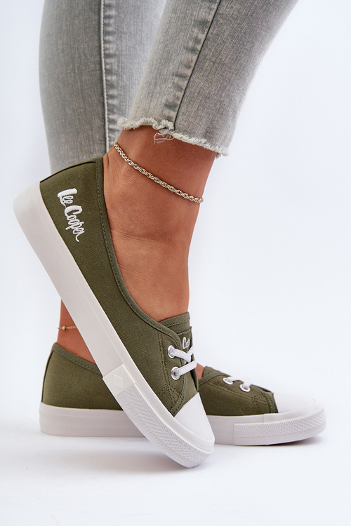 Dámske tenisky Lee Cooper LCW-24-31-2729 Zelené