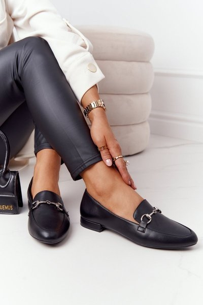 Dámské Mokasíny Sergio Leone MK733 černé