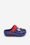 Detské ľahké penové crocs Navy modré sladkosti