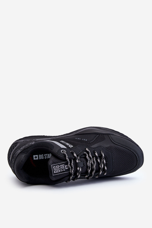 Pánské lehké tenisky Memory Foam System Big Star LL174150 Černá