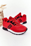 Detská športová topánka Pamäť pena Veľká hviezda HH374173 červená