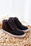 Izolované športové topánky pre deti veľké hviezdy BB374132BS Black