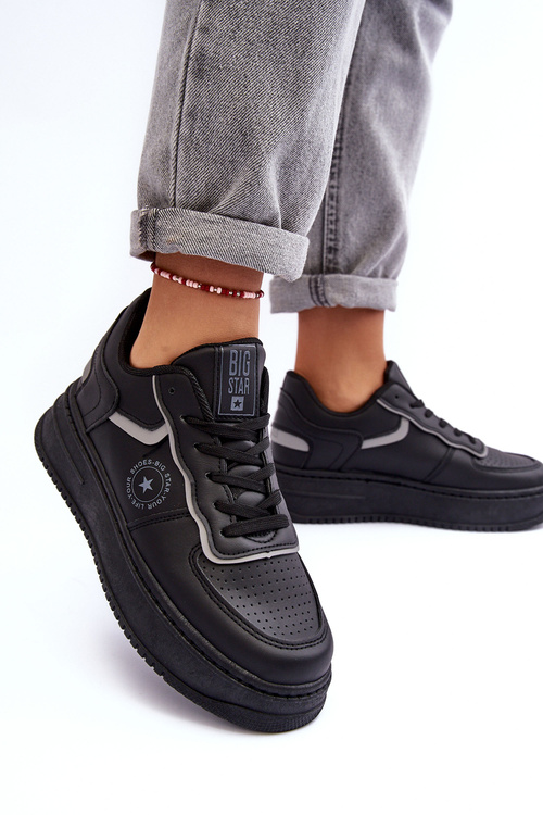 Dámské Sportovní Tenisky Big Star MM274232 Černé